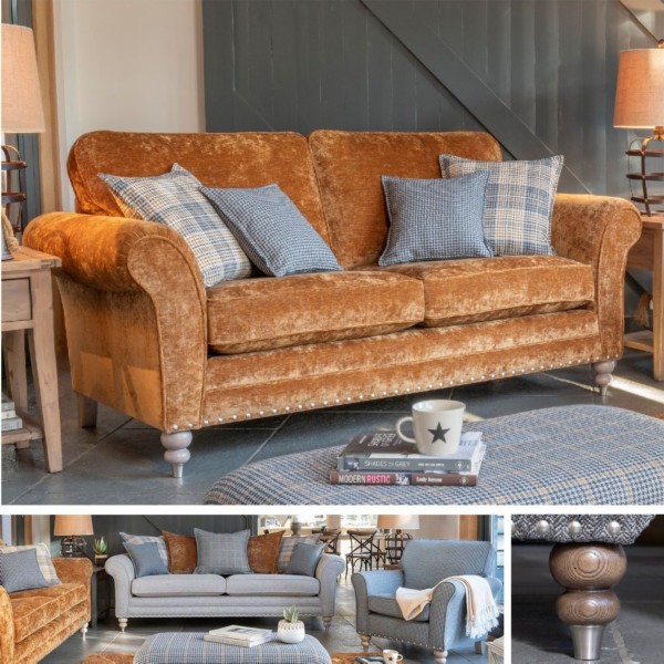 Alstons Upholstery - Cleveland 3 Seater Sofa